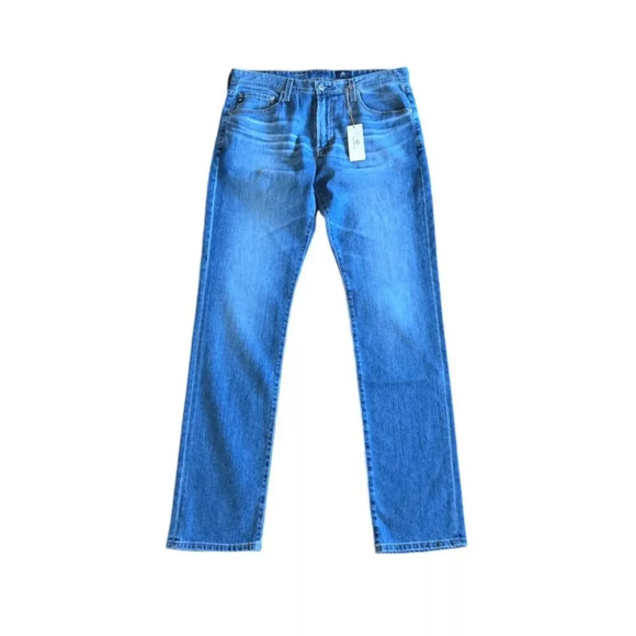 AG Adriano Goldschmied Everett Slim Straight Denim Jeans Men's Size 34 - Picture 1 of 12